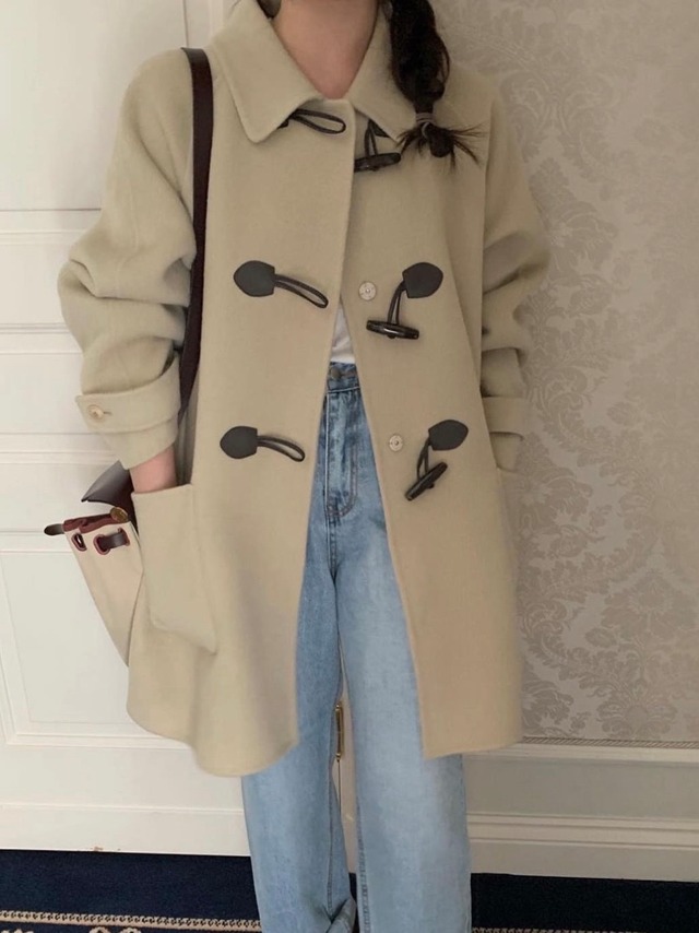 (予約) pretty young thing / Duffel Handmade Coat 4color