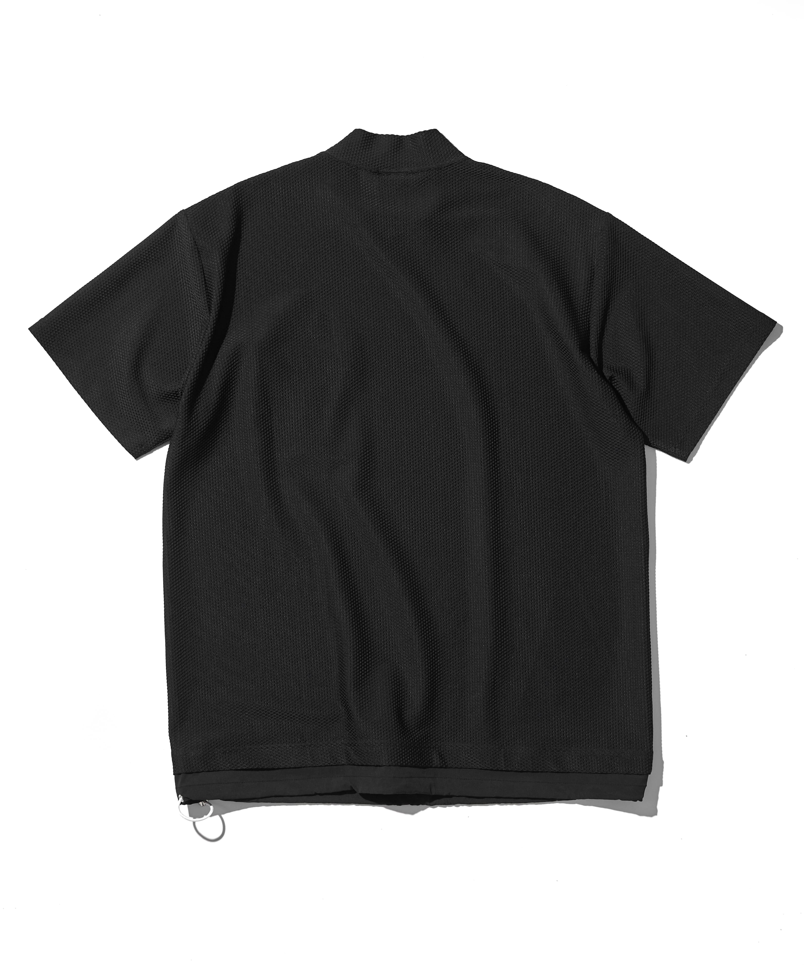【限定コラボ】muta MARINE ACANTHUS × muta Mesh モックネック ACANTHUS - ACANTHUS × muta MARINE / muta Mesh Mockneck Top
