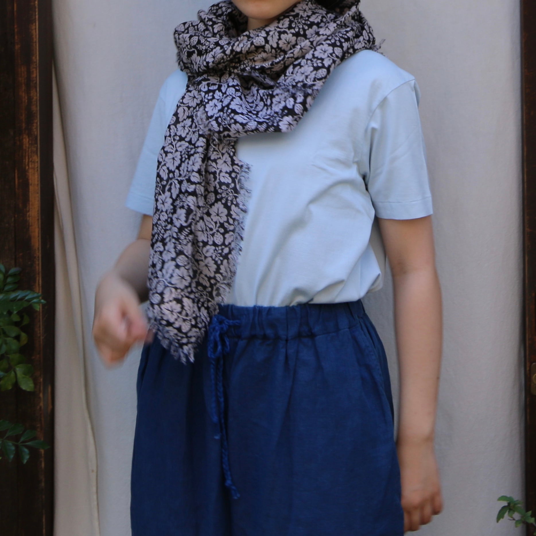 R&D.M.Co-/OLDMAN'S TAILOR オールドマンズテーラー WILD BERRY GAUZE