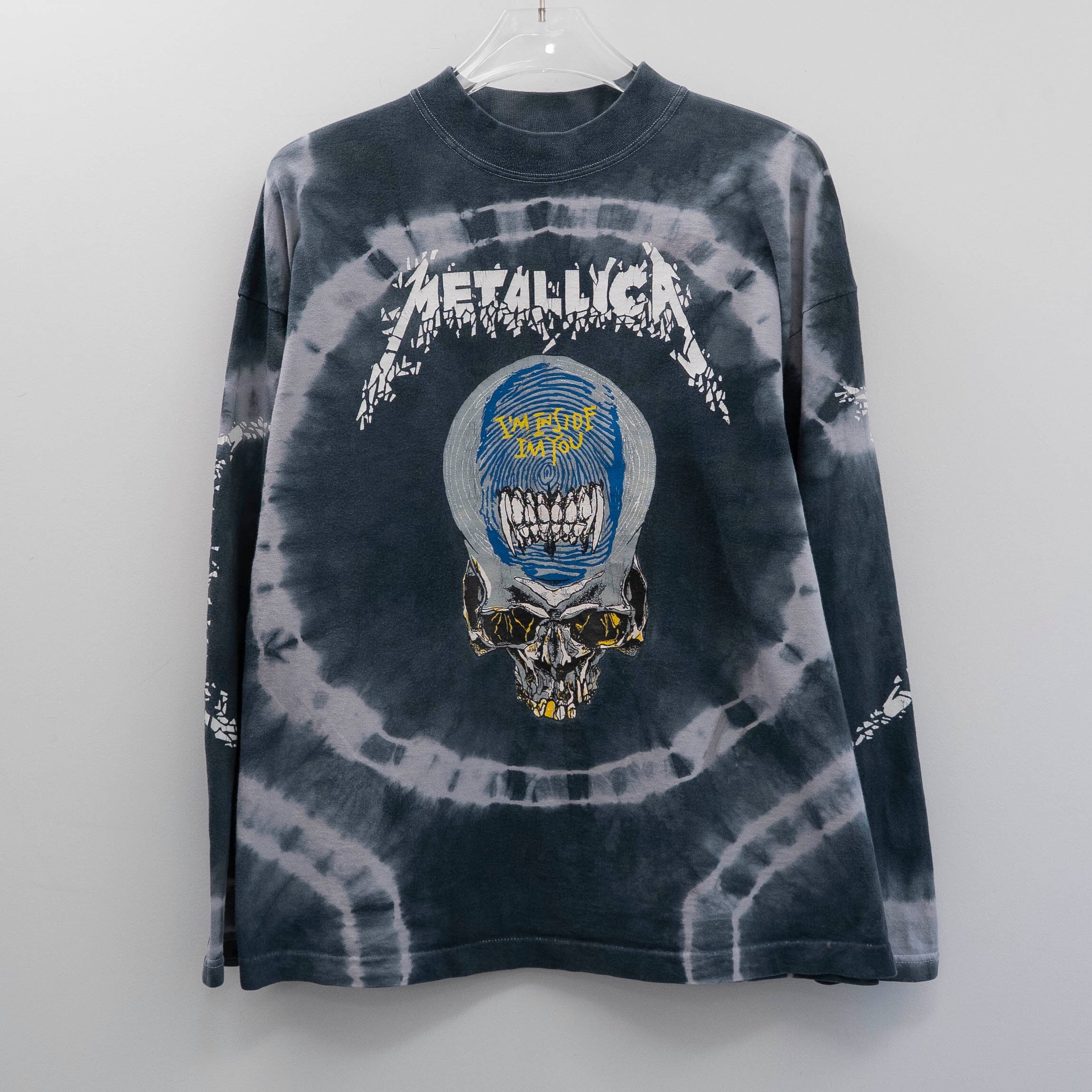 Metallica " I'm Inside I'm You Tie Dye L/S " Screen Stars XL【A2-27】