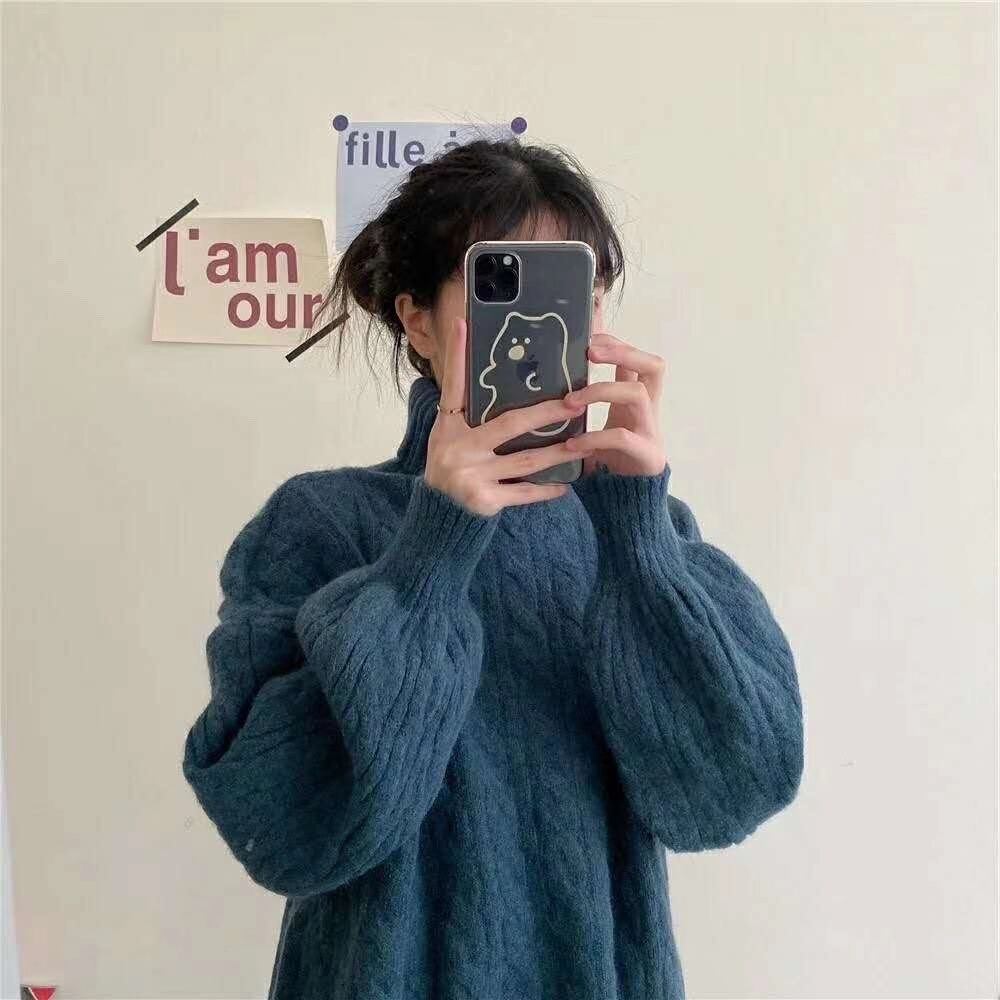 タートルネック　カラーニット　AJ11013-A006