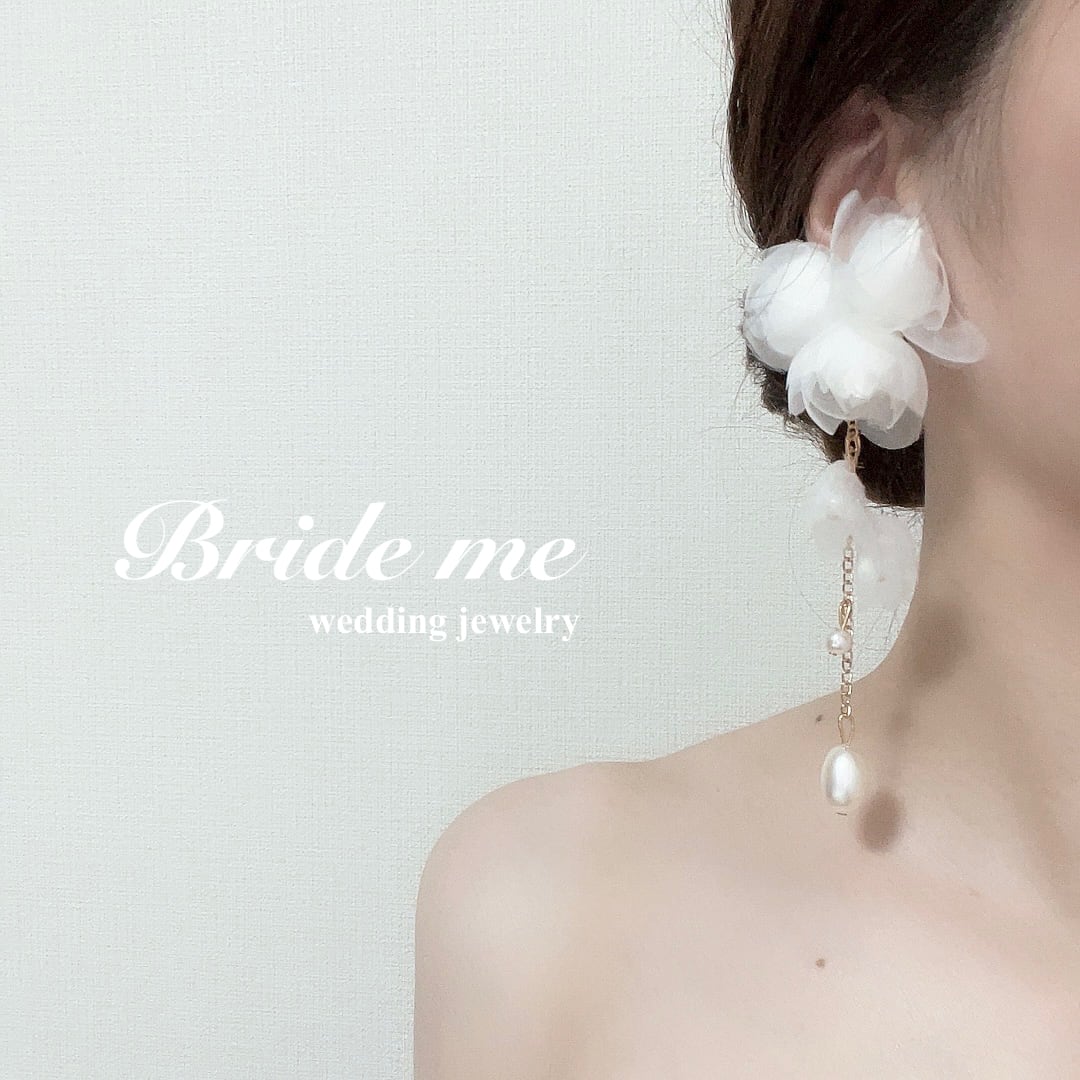 BRIDEME ヘアアクセサリー　イヤリング