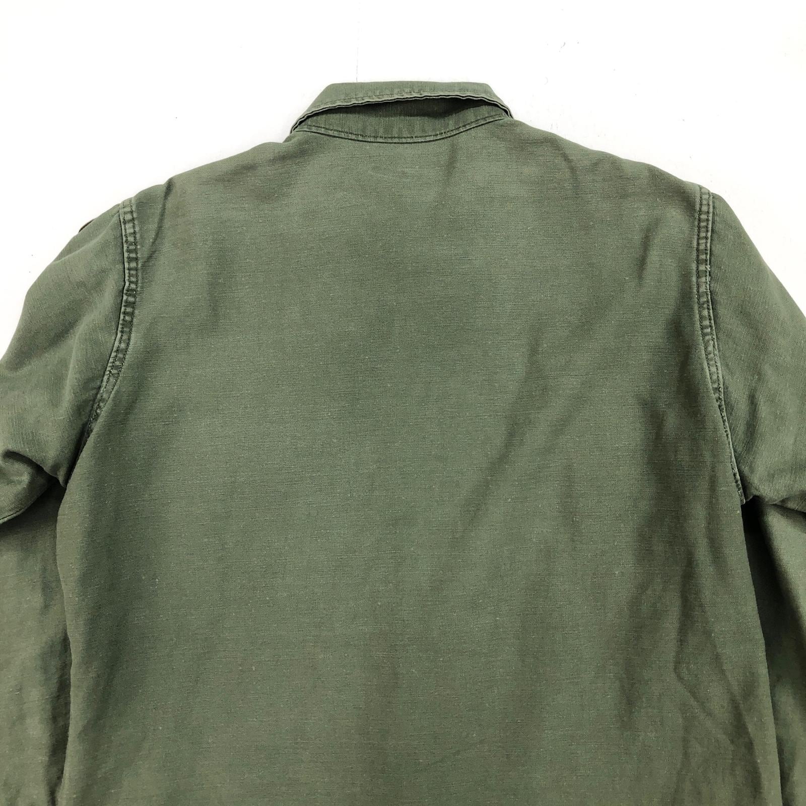 U.S.ARMY 70年代 USA製 OG-107 ユーティリティシャツ UTILITY SHIRT