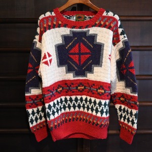 vintage boston traders  native pattern sweater