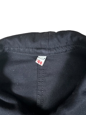 【DEADSTOCK】”Le Mont Saint Michel” Black Moleskin Jacket