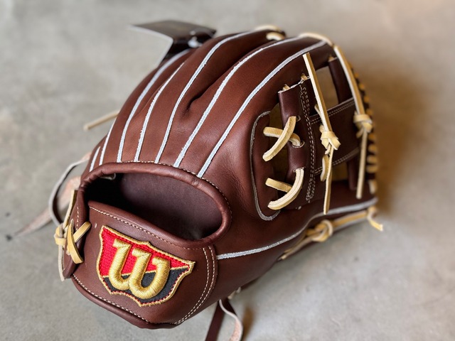 【Wilson】硬式用グローブ　86型 ［Wilson直伝型付け］　Dブラウン