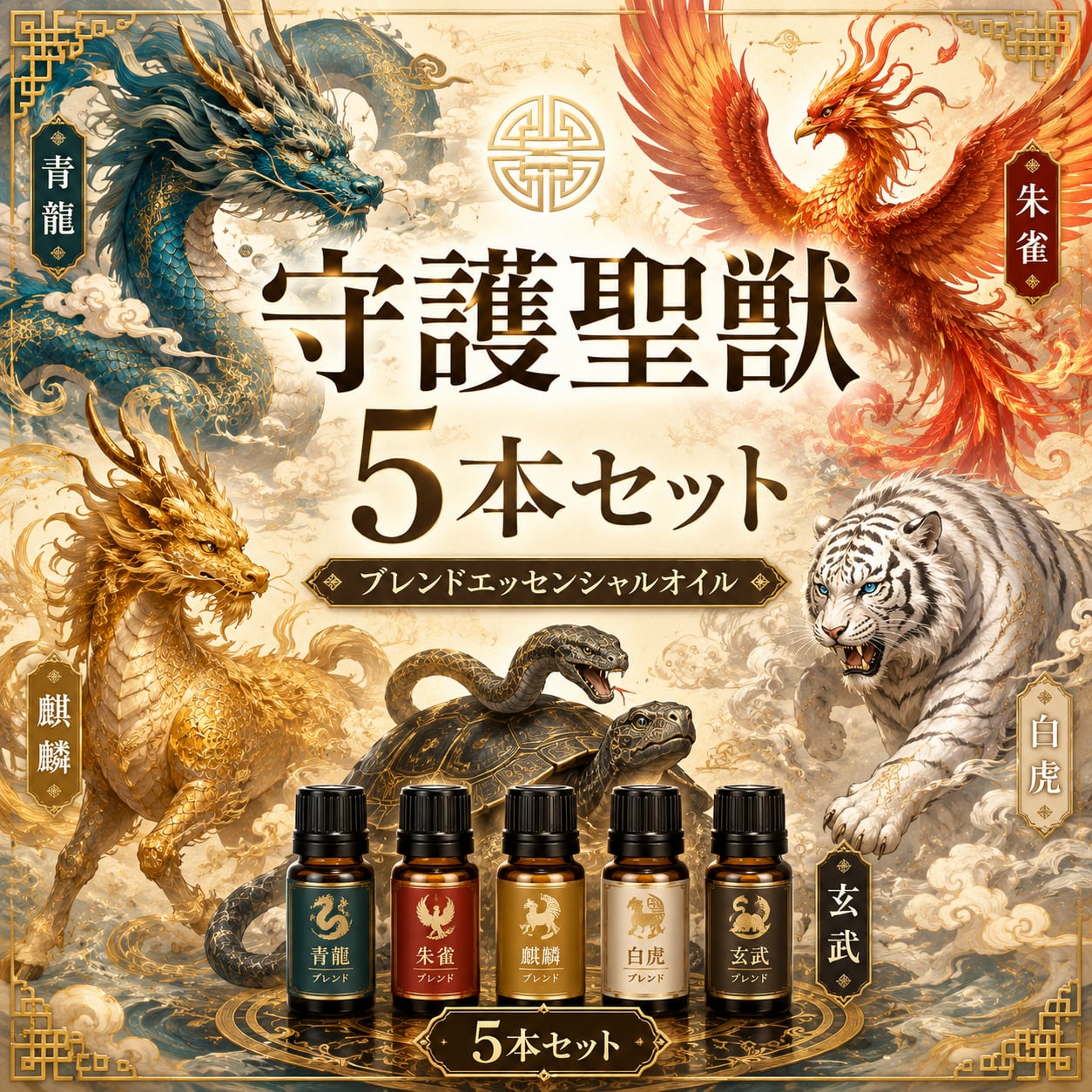 【限定セット30】 五神フルセットエッセンシャルオイル
