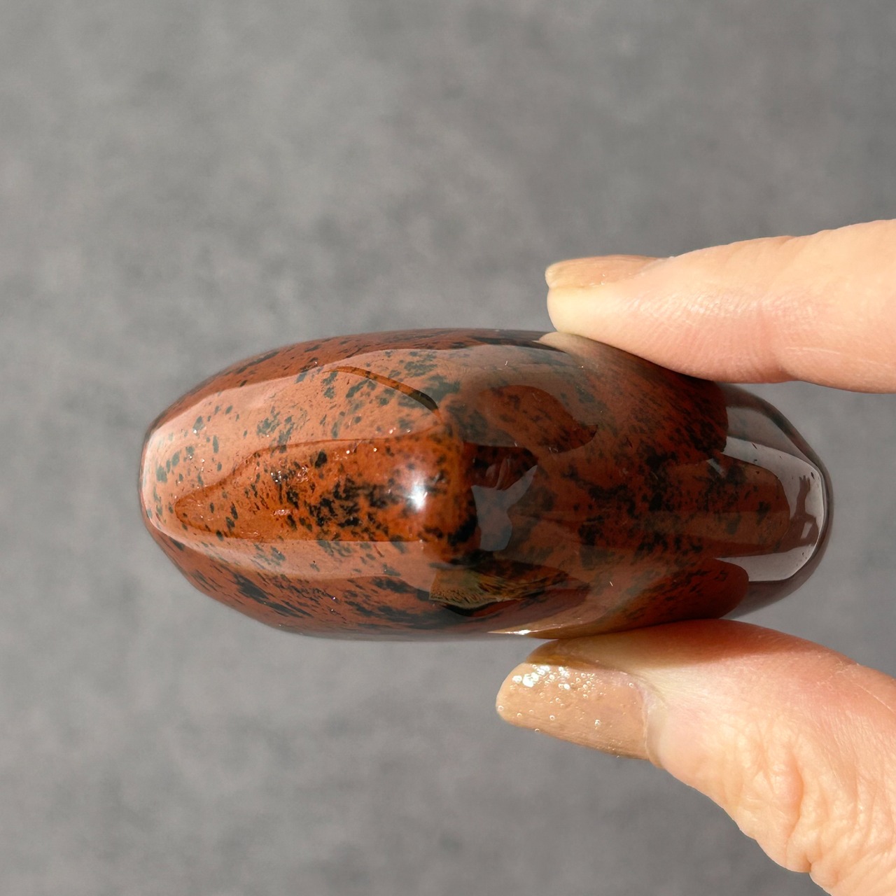 マホガニーオブシディアン(レッドオブシディアン)ハート