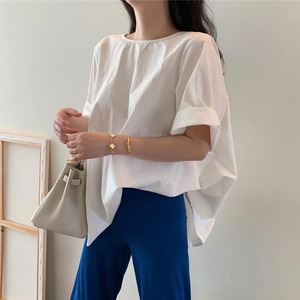 定番 トップス 韓国 オルチャン Tシャツ 袖あり 半袖 ラウンドネック Uネック 無地 かわいい 大人可愛い きれいめ Aライン 裾広がり 体型カバー シンプル カジュアル 大人 大人カジュアル 上品 おしゃれ お洒落 かっこいい 大人女子 こなれ感 リラクシー ラフ 春 夏 秋 冬 シーズンレス S M L XL サイズ展開 大きめ ゆる ゆったり お出かけ 公園デビュー 女子会 休日 アウトドア デイリー 着回し 普段使い 韓国風 韓国系 オルチャン カラバリ ホワイト ブラック イエロー ピンク
