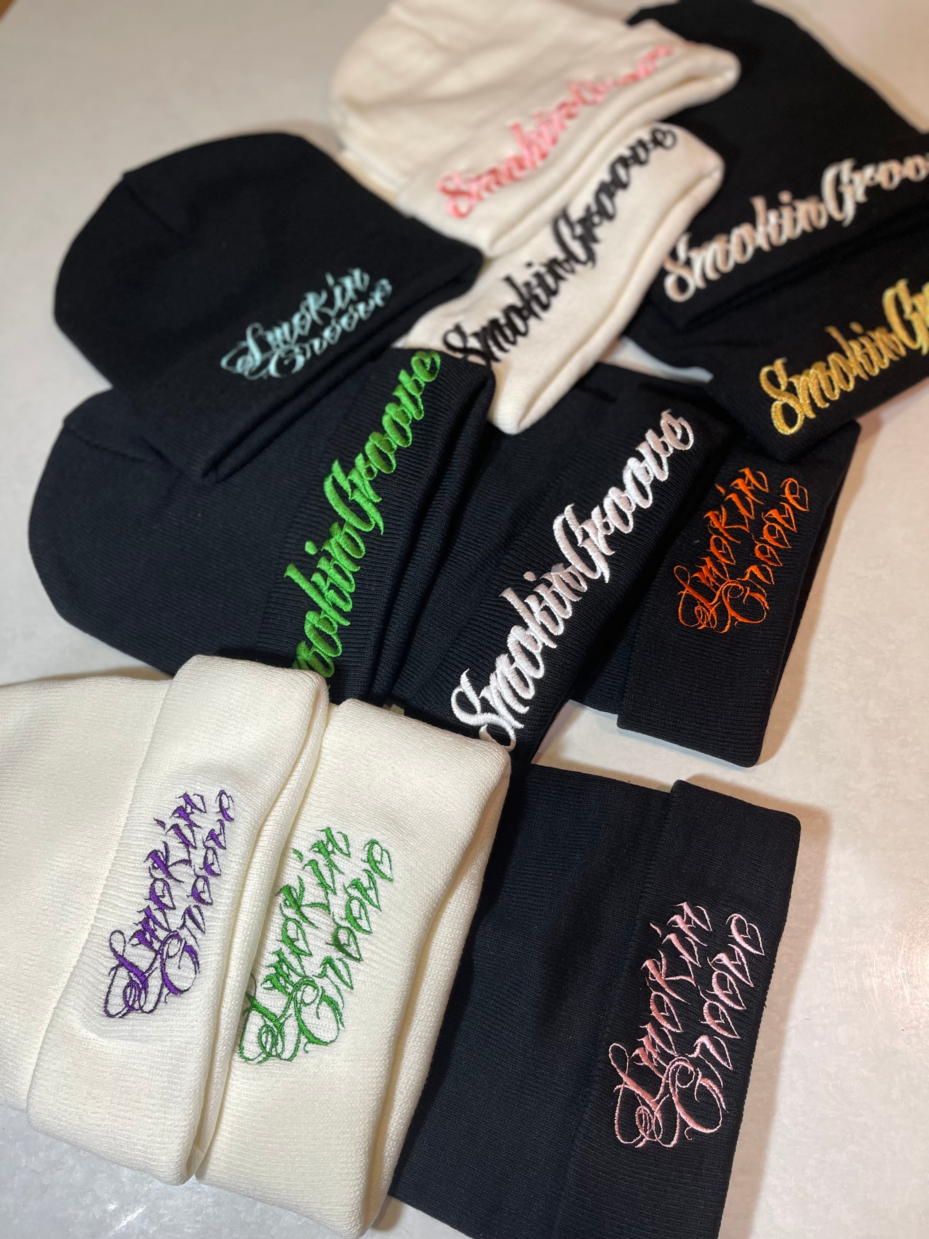 SmokinGrooveオールシーズン着用可能特殊加工文字極厚3D刺繍 SmokinGrooveオールシーズン着用可能特殊加工文字極厚3D刺繍