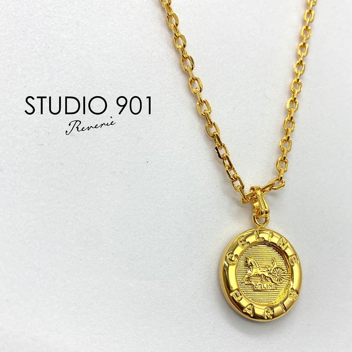 CELINE コインモチーフネックレス 620101 | STUDIO901 Reverie