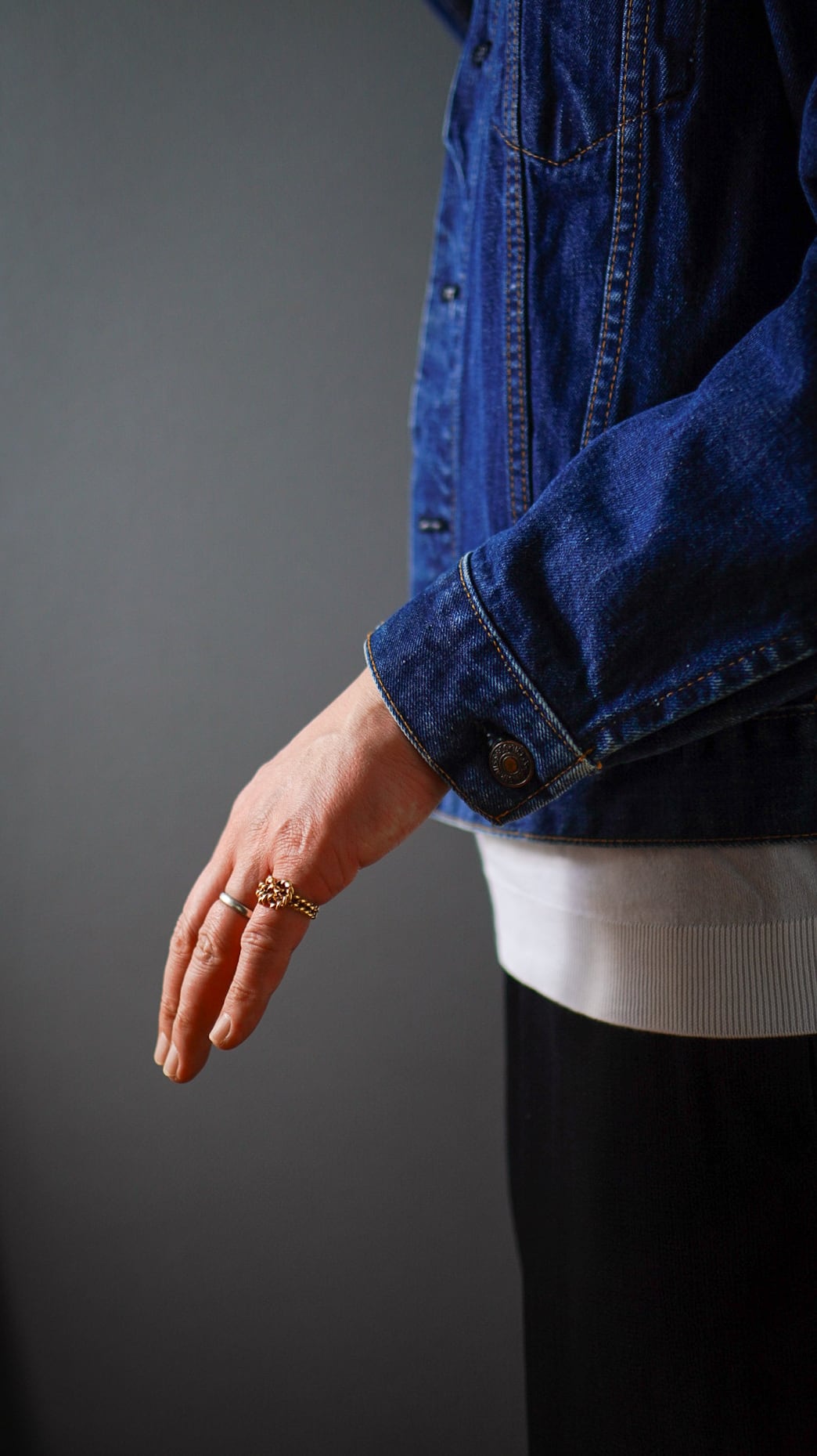 1970s】GUCCI グッチ イエロー ゴールド ツイスト ノット リング 《K18