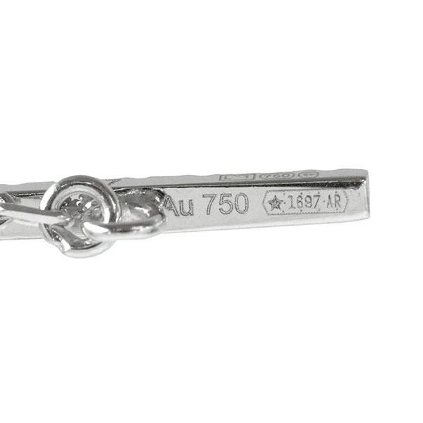 New GUCCI グッチ ブレスレット GGランニング ダイヤモンド K18WG 750