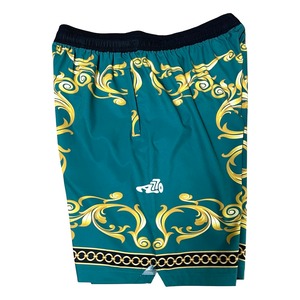 Zip Shorts / green party