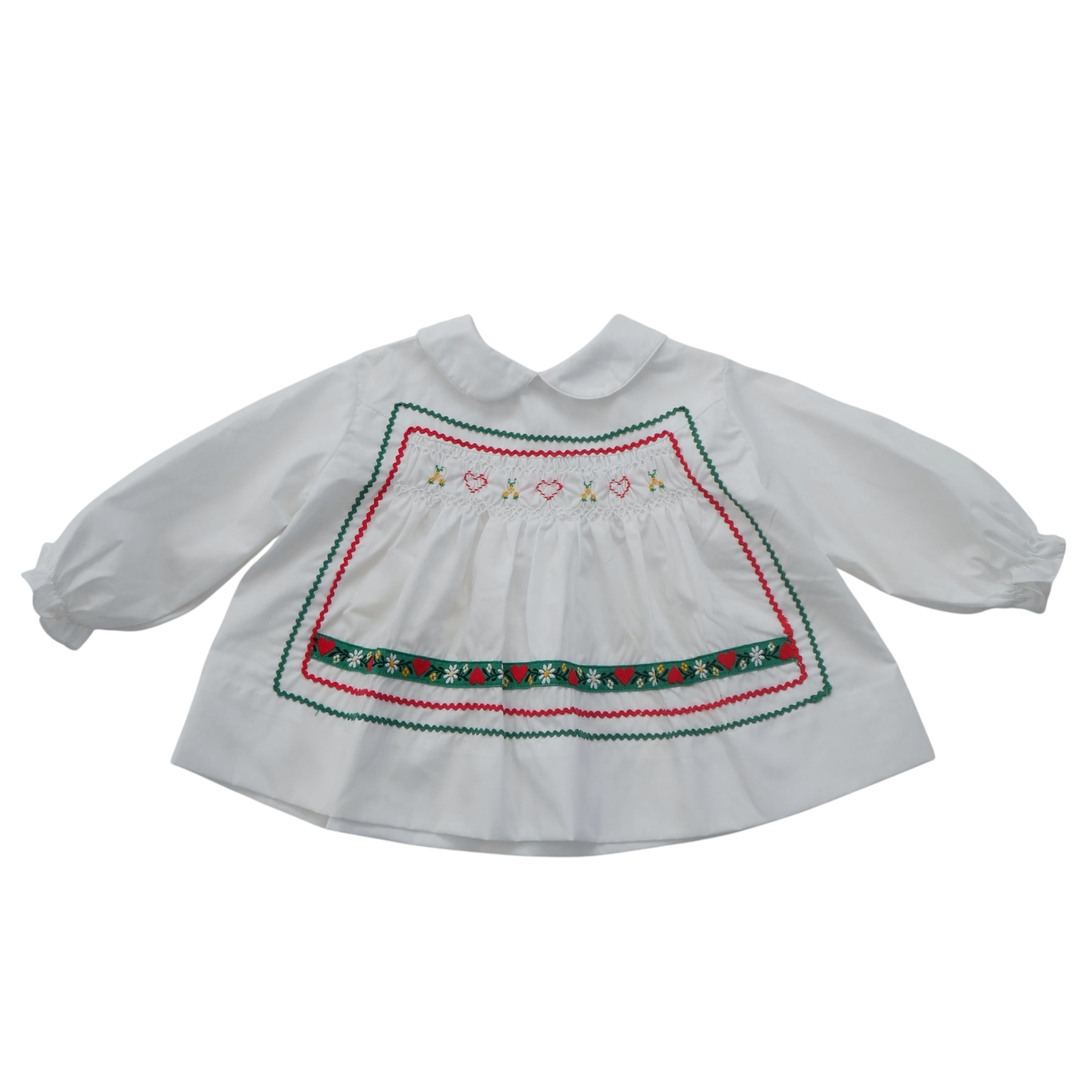 Vintage | Smocked embroidery dress