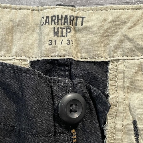 Carhartt WIP リップストップ カーゴパンツ ブラック 詳細写真7
