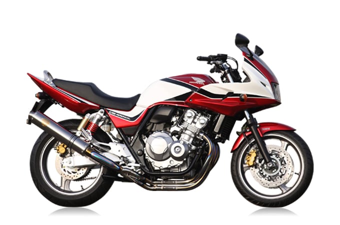 CB400SF/SB Revo（'08～'17） ワイバン シングル チタン[WH10-01TI