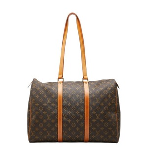 ルイ ヴィトン モノグラム フラネリー45 ボストンバッグ ショルダーバッグ M51115 ブラウン PVC レザー レディース LOUIS VUITTON 【中古】