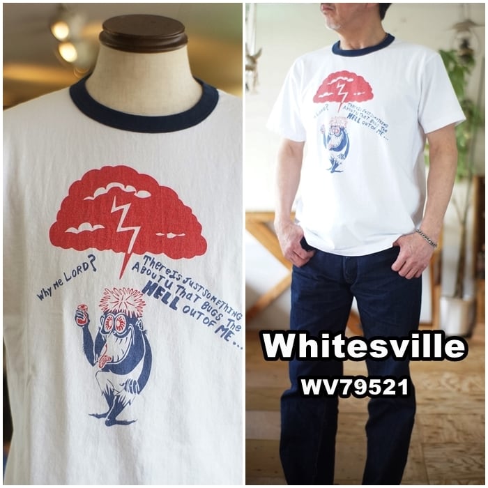 WHITESVILLE（ホワイツビル）半袖Tシャツ カットソー 東洋