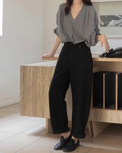 Curve denim Pants　N1201