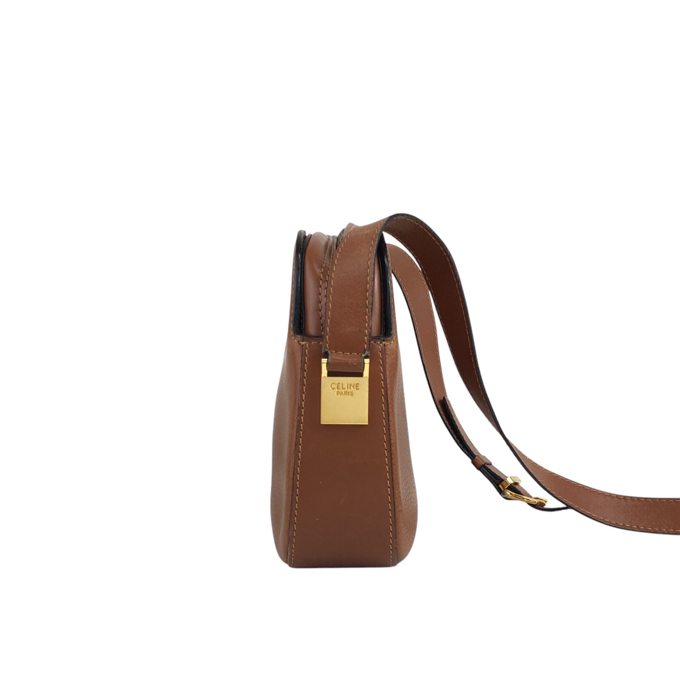 ヴィンテージ CELINE バッグ ショルダーバッグ ハンドバッグ ブラウン celine vintageブラウン ショルダーバッグ