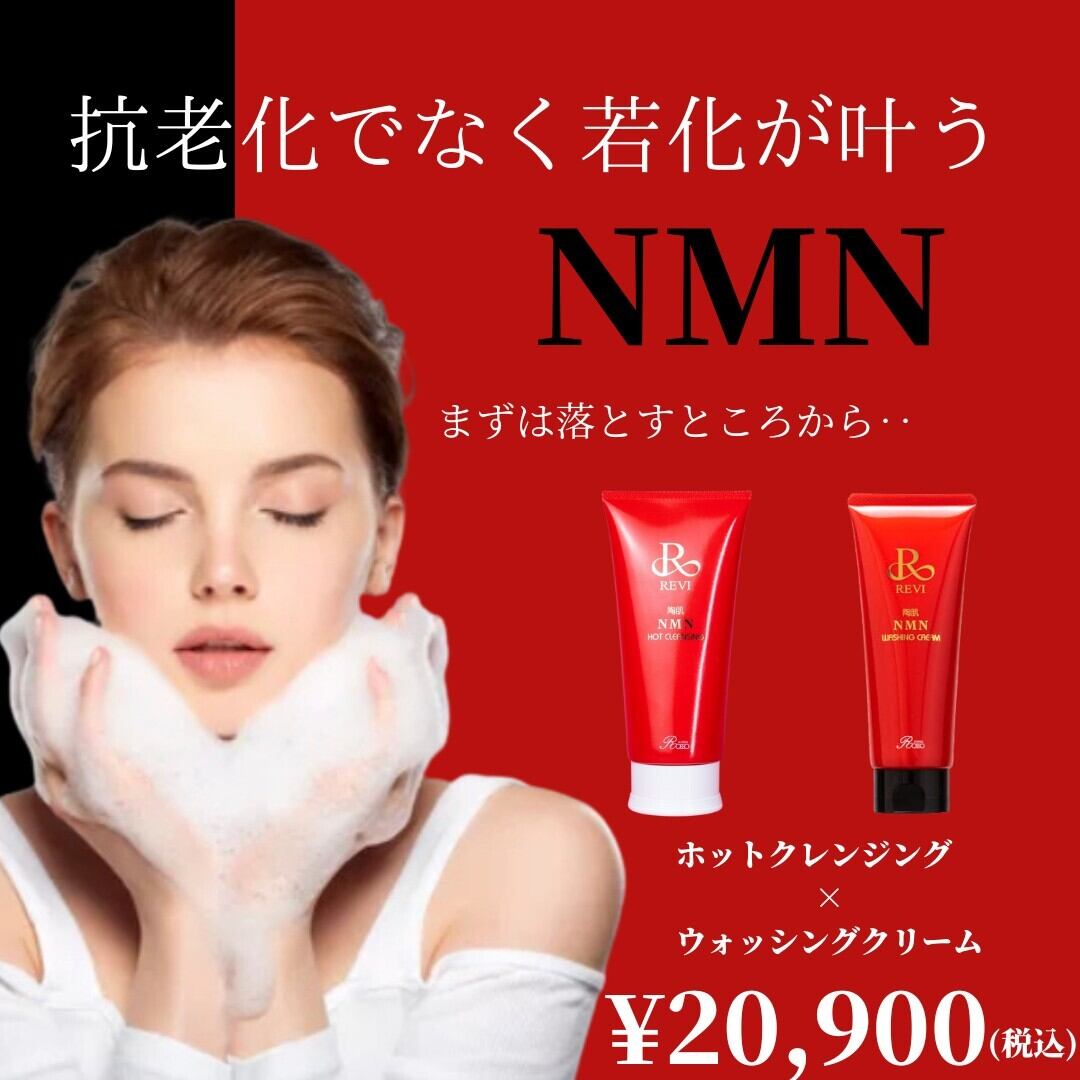 NMNホットクレンジング 洗顔 セット ルヴィ REVI ウォッシングクリーム