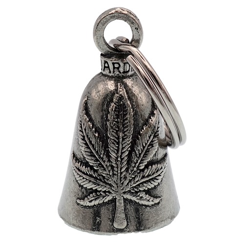 【MADE IN USA】GUARDIAN BELL  お守り 魔除け ガーディアンベル バイカー ベル POT LEEF ; AMGB-165