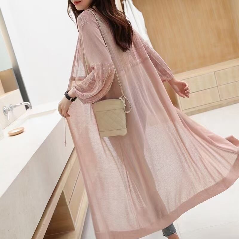 ウエストコード入り ガウンカーデ　AJ12541-818