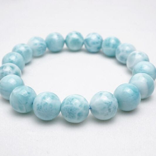 ラリマー ブレスレット ラリマール ヒーリング効果 11mm 一点物 111-10152