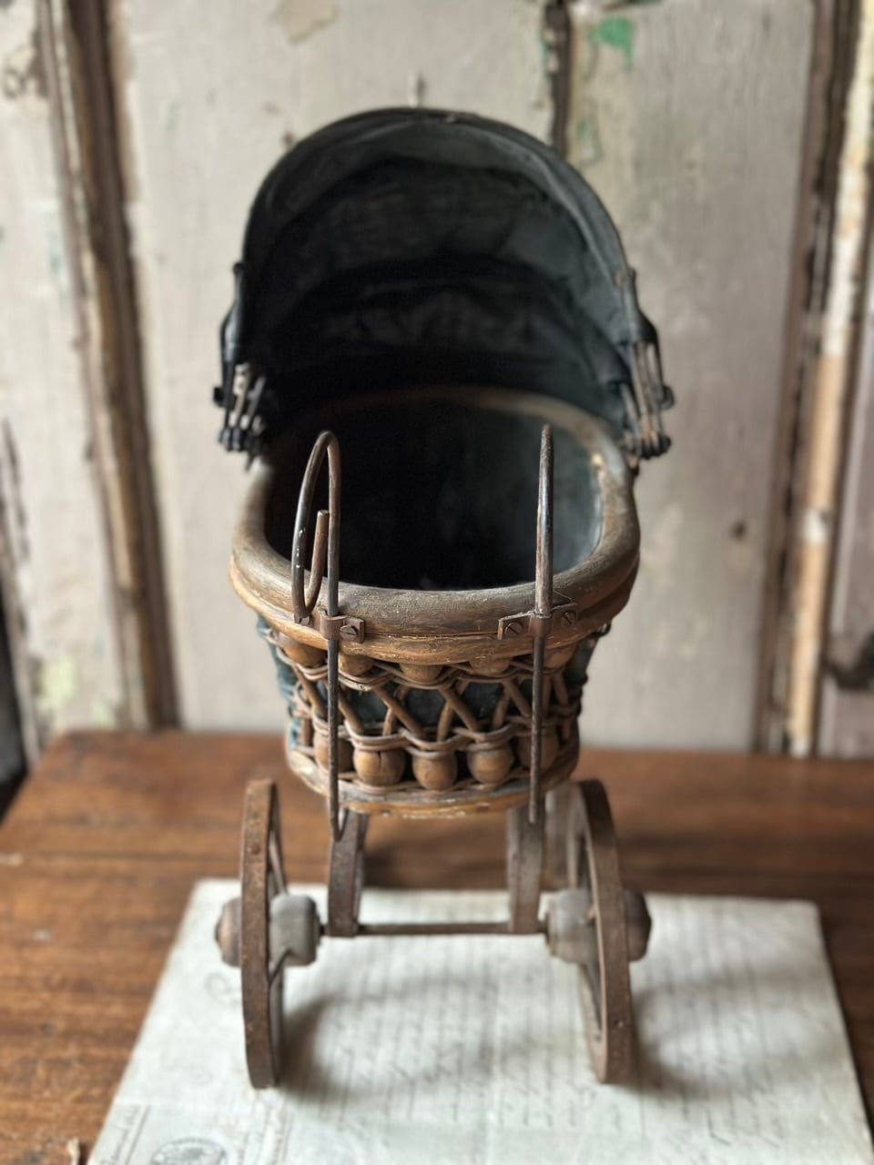 19世紀末 ドール用ベビーカー 乳母車 | Brocante de La Cocotte