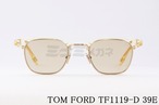 TOM FORD クリア サングラス TF1119-D 39E 日本限定 サーモント ブロー ウェリントン コンビネーション クラシカル メンズ レディース トムフォード