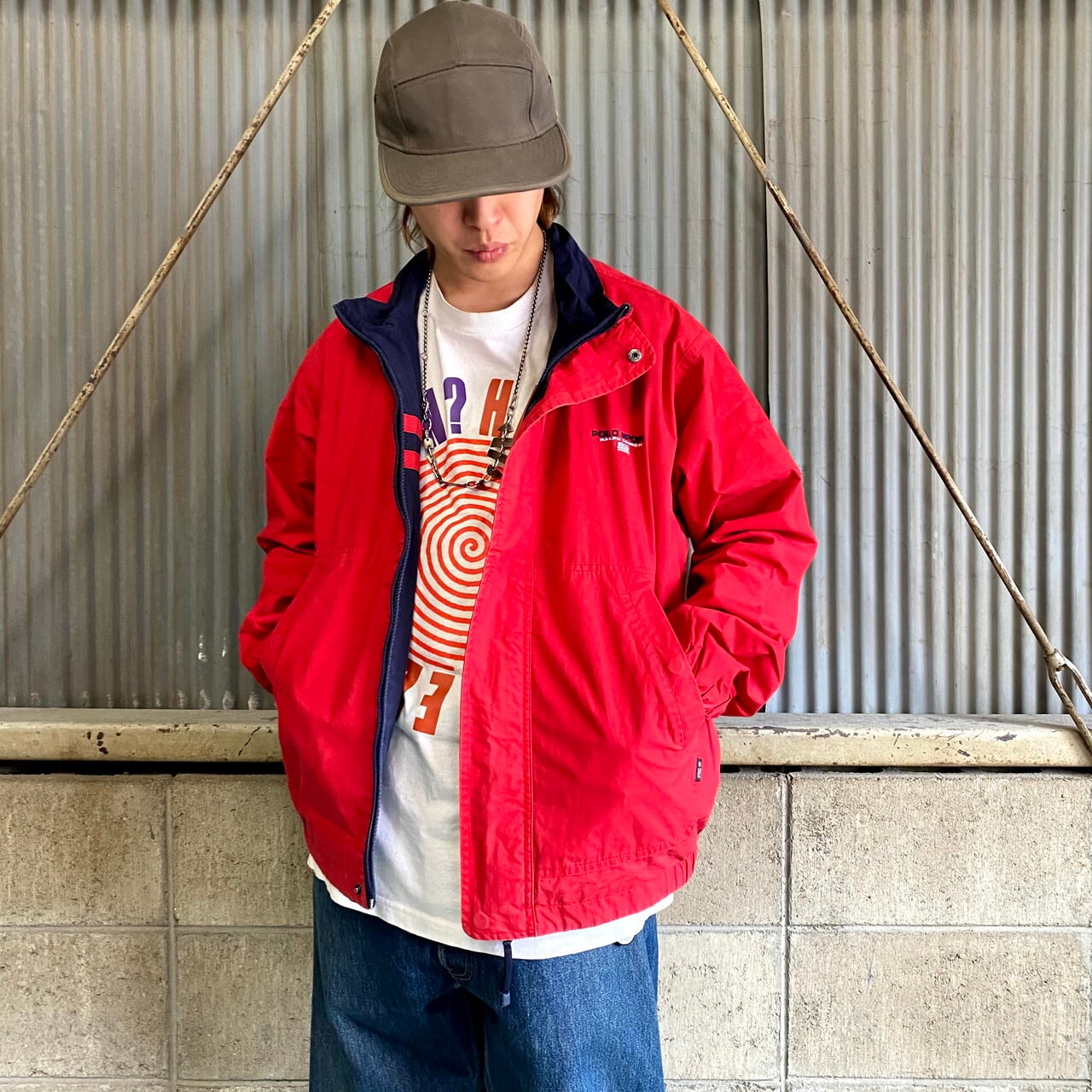 90年代 POLO SPORT ポロスポーツ Ralph Lauren ラルフローレン ...