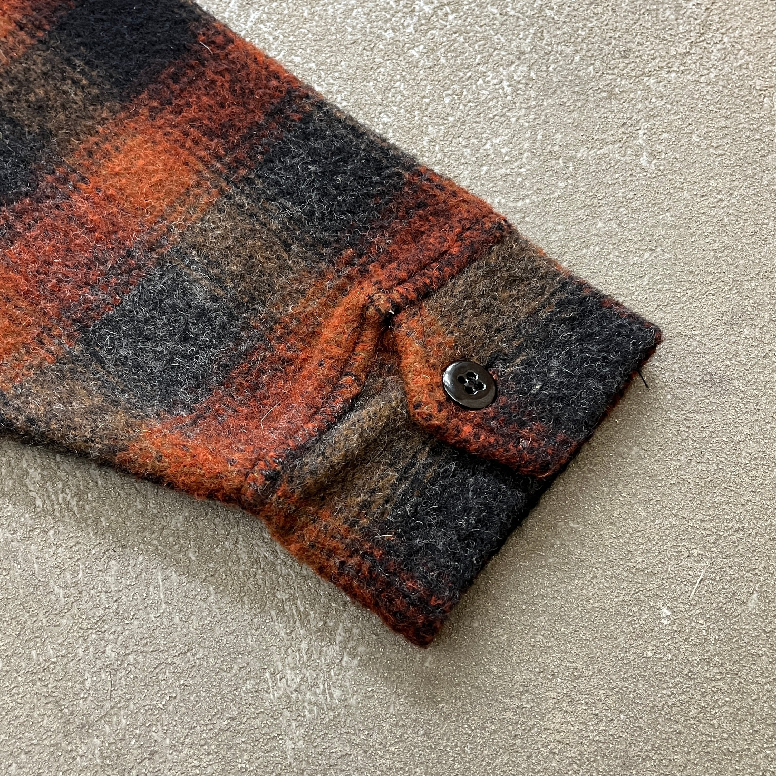 90s Melton Wool CPO Shirt 90年代 メルトン ウールシャツ オンブレ L
