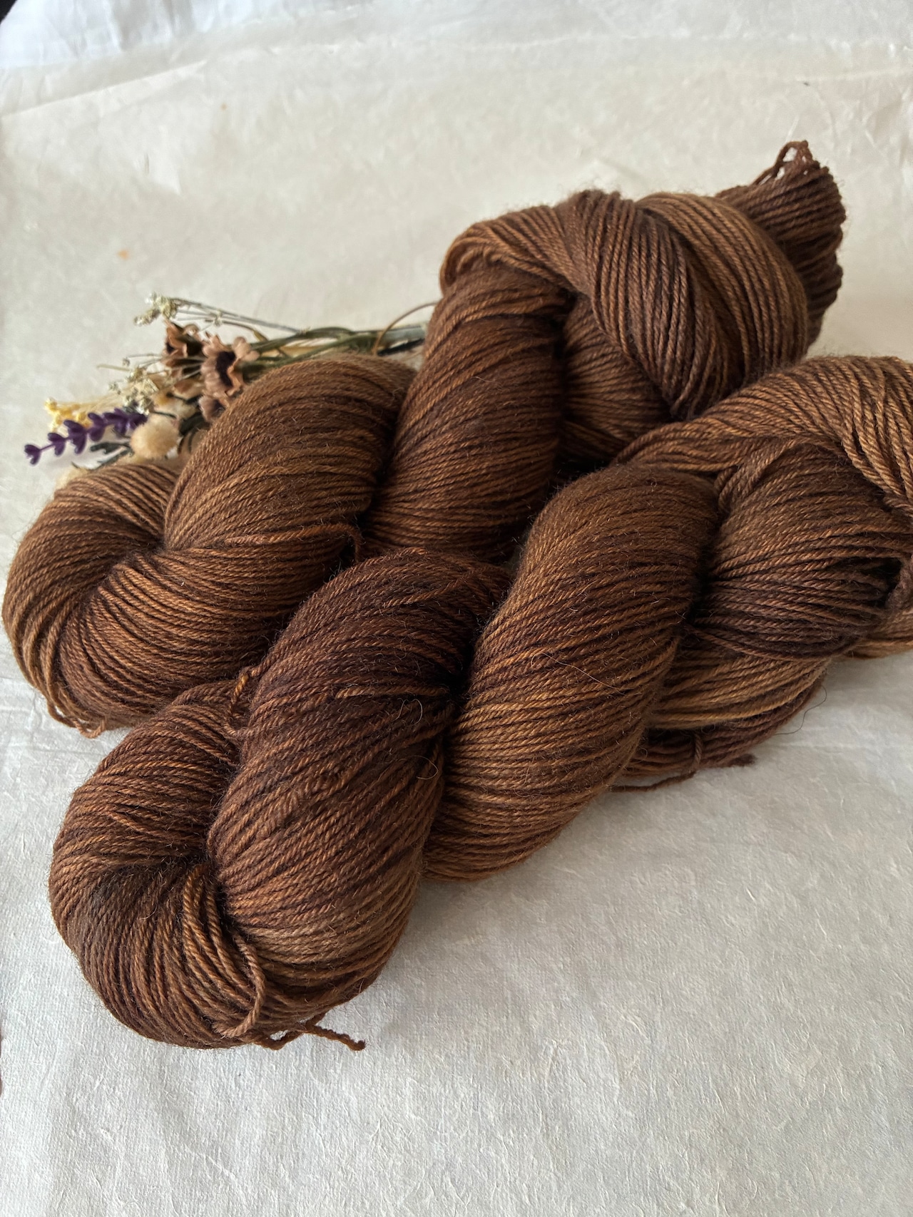 【受注販売: 10月中旬〜下旬に順次発送】冬の樹(meriyasu fingering, meriyasu sock, meriyasu BFL)・画像2