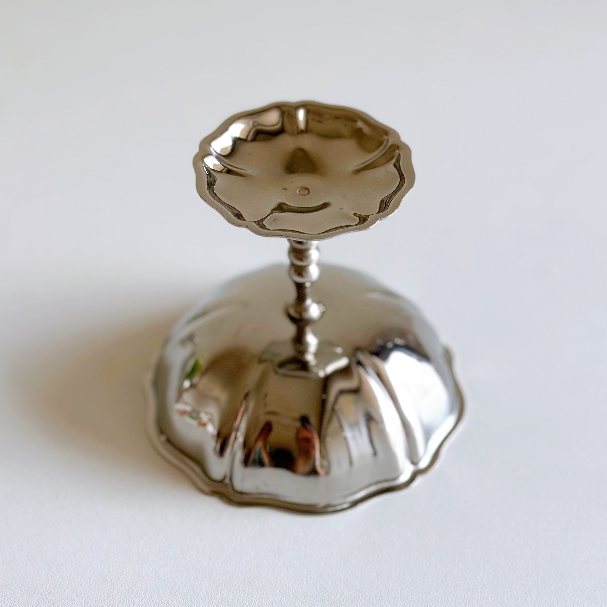 アイスクリームカップ 花リム ステンレス 8cm（フランス） | ぽわにえ