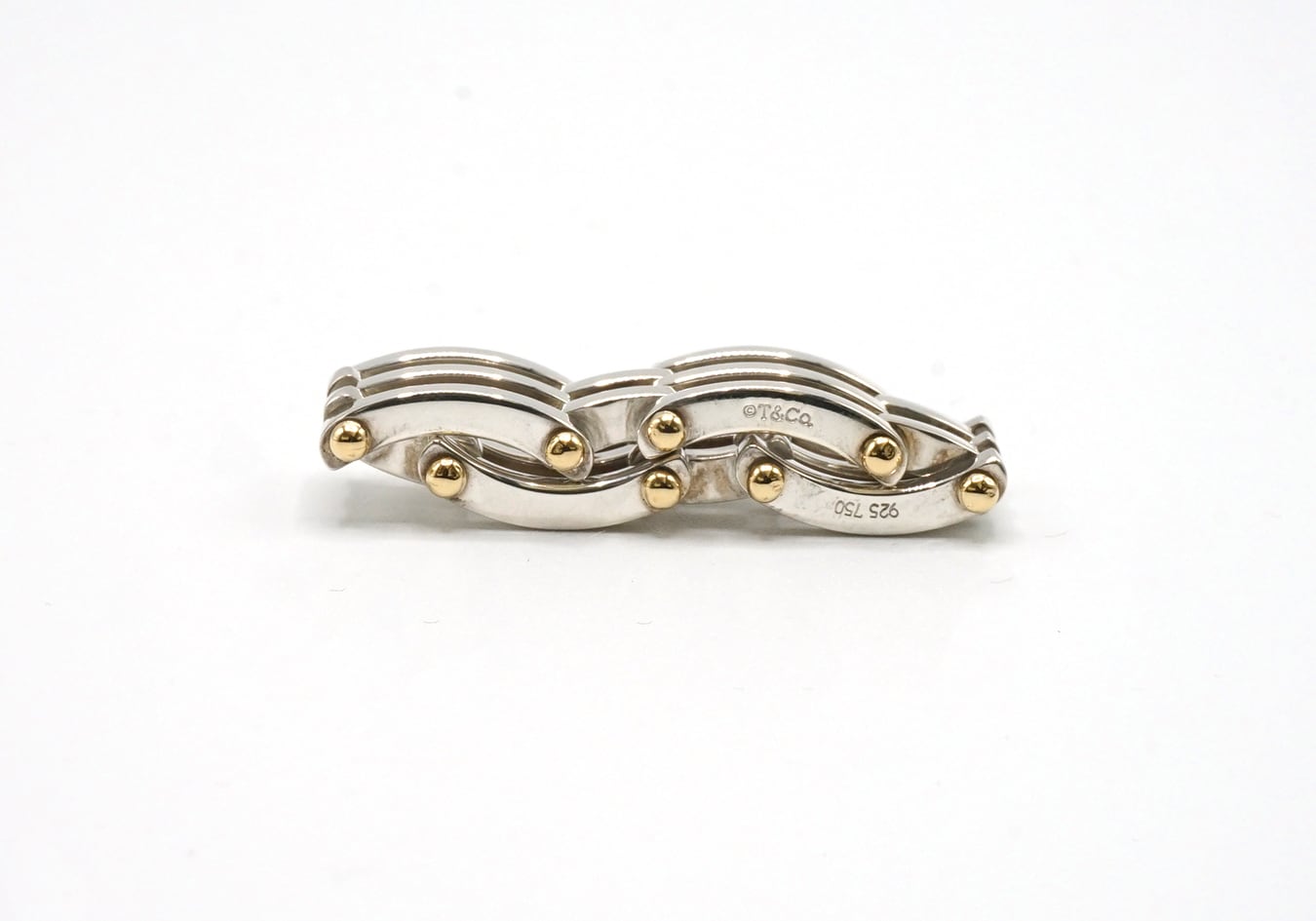 Tiffany & Co.(ティファニー)」 Old Tiffany & Co. Gate Combo Ring