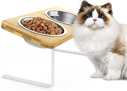 猫 犬 食器 ペットボウル台 餌入れ 水飲み 猫皿 えさ 皿 スタンド付