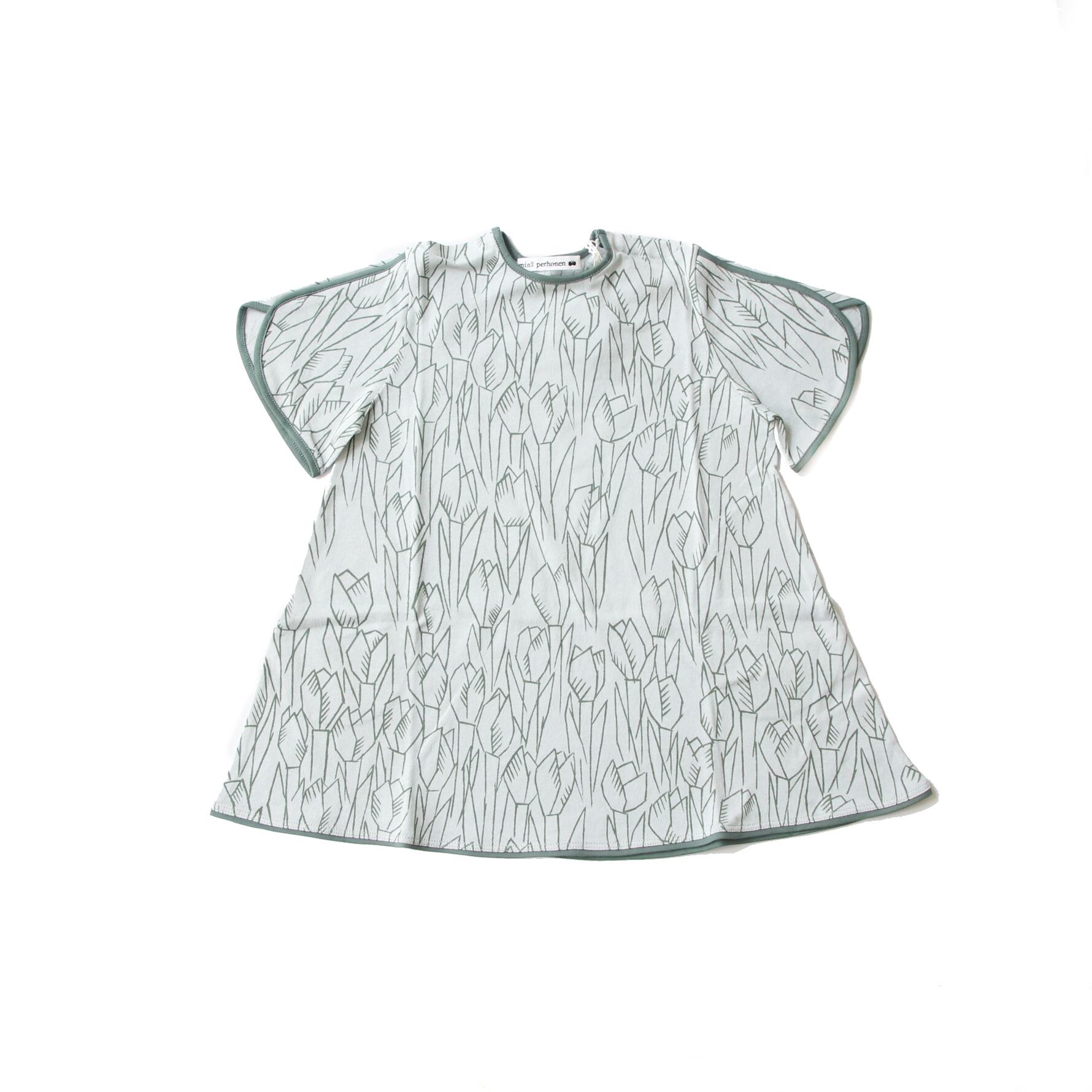 mina perhonen / tulipani カットソーワンピース / light blue