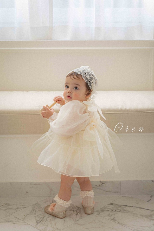 【1/27〆予約】<OREN> Celine organza suit