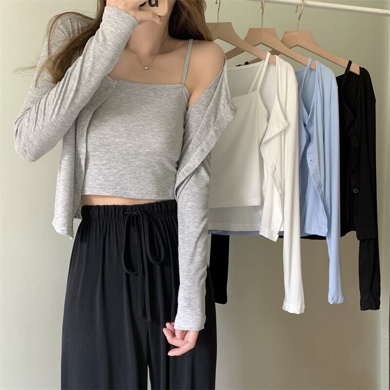 サマーカーディガンショート ロング ストリート 夏物 YY-ファッション68824603493