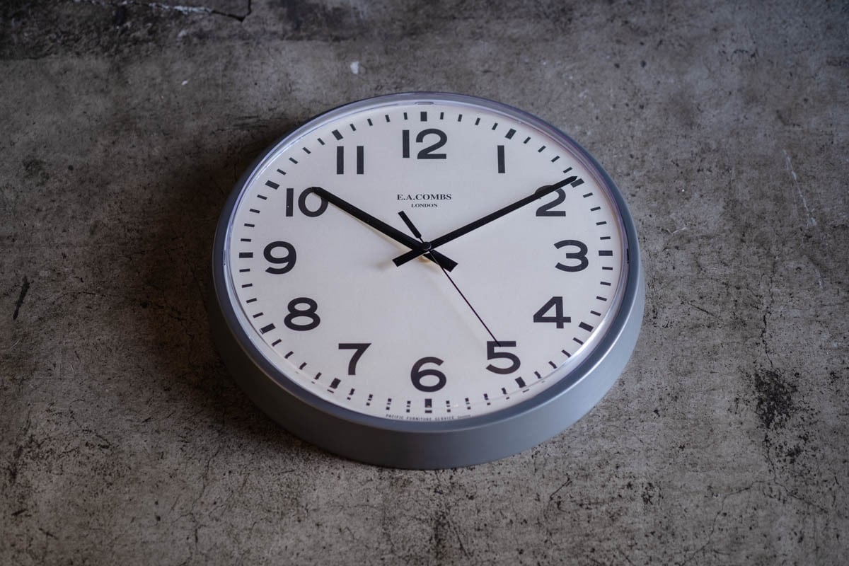 数量限定セール E.A. COMBS P.F.S.の共同開発商品 CLOCK WALL 掛時計