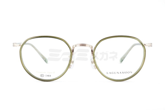 LAGUNAMOON メガネ LM-1051 Col.1 クラウンパント セル巻き ラグナムーン 正規品-2枚目