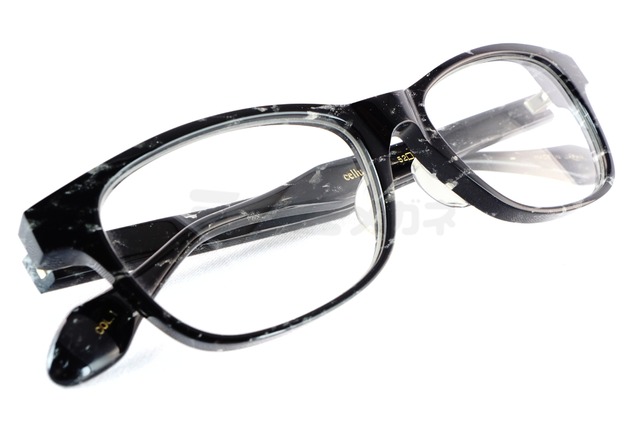 杉本 圭 メガネ KS-143 COL.1 スクエア セルロイド 眼鏡 THEDGE スギモトケイ 鯖江 日本製 正規品-4枚目