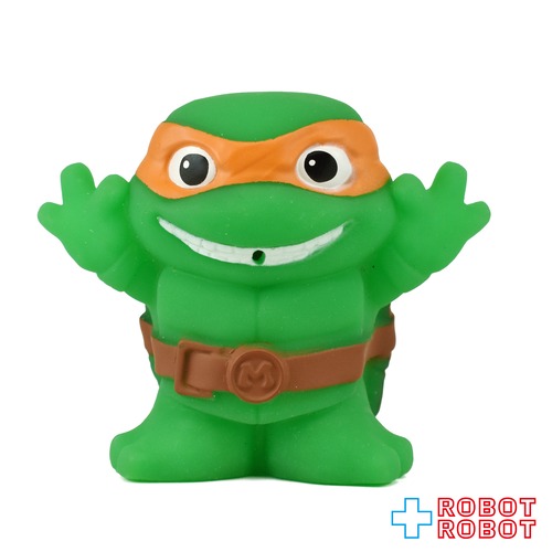 レジェンドトイズ タートルズ ミュータント・パニック！TMNT こどもタートル ミケランジェロ ソフビ 水鉄砲 フィギュア 紙タグ付き