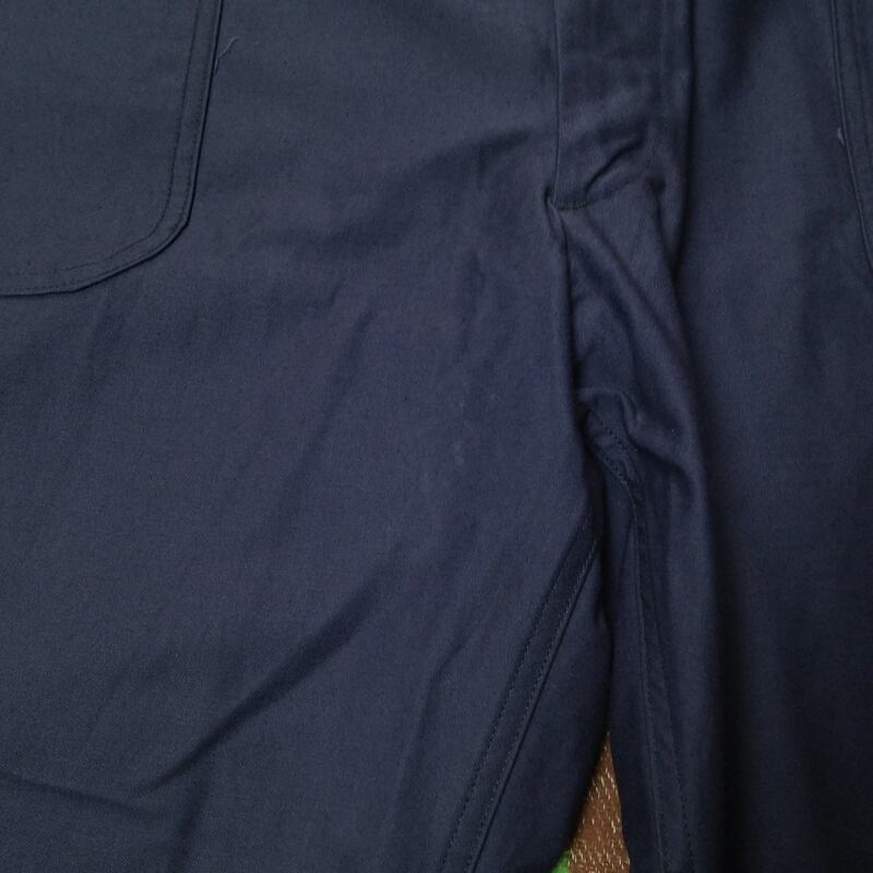 70s U.S.NAVY Dark Blue Utility Trousers （実寸W44） DEAD-STOCK