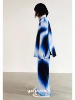 gushpsychic Blue White Gradient Print 3-Piece Set