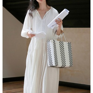 Long White Dress T3753