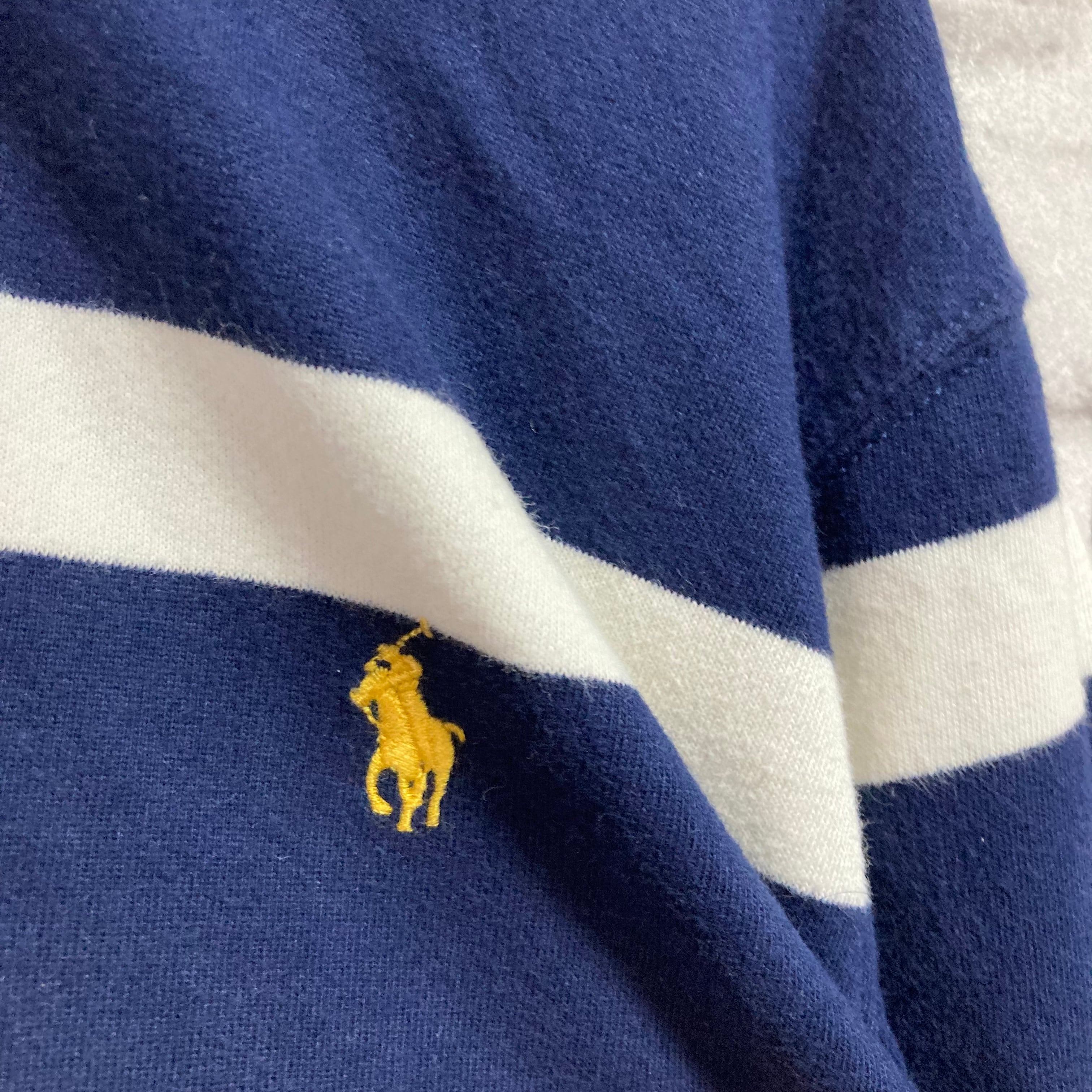 Polo Ralph Lauren】L/S Rugger Shirt L 90s ラルフローレン ラガー ...