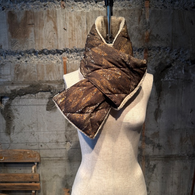 【TAION/タイオン】コラボレーション x pas deux pareils【パ・ドゥ・パレイユ】 ダウンマフラー |  STARDUST)