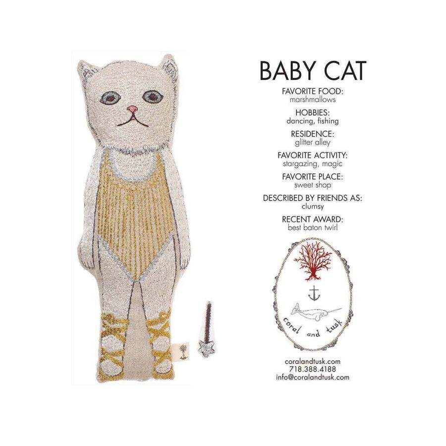 CORAL&TUSK [Animal Pocket Dolls / BABY CAT] ポケットドール (コーラル・アンド・タスク) |  moncoeur powered by BASE
